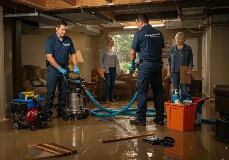 Basement Water Extraction and Removal Techniques process in Turpin Hills, OH